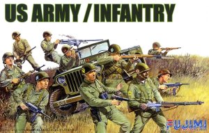 Fujimi 761213  - 1:76 WA-27 U.S. Army Infantry Set