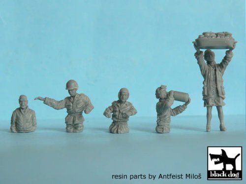Go to product BLACK DOG T72012 - 1:72 US tank crew and civilian