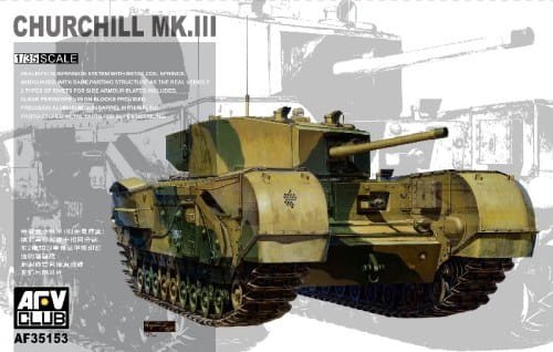 Go to product AFV CLUB 35153 - 1:35 Churchill Mk. III