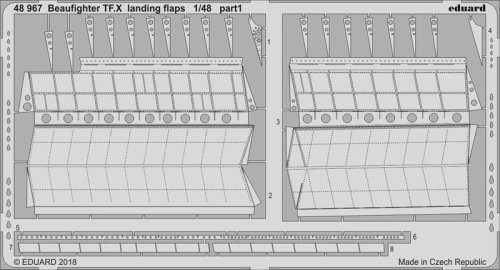 Go to product EDUARD 48967 - 1:48 Beaufighter TF.X landing flaps