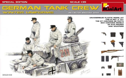 Go to product MINIART 35249 - 1:35 German tank crew. Winter uniforms - Special Edition