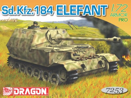 Go to product DRAGON 7253 - 1:72 Sd.Kfz.184 Elefant