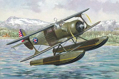 Go to product RODEN 448 - 1:48 Beechcraft SD17S Staggerwing Floatplane