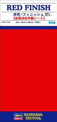 Go to product HASEGAWA TF12 71812 Red Finish - Folia