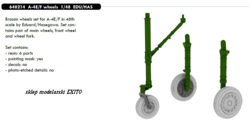 Go to product EDUARD 648214 - 1:48 A-4E/F wheels