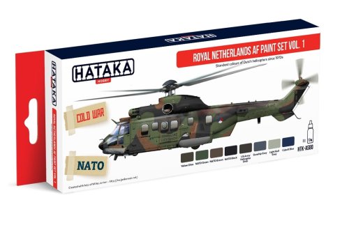 Go to product HATAKA AS80 - Royal Netherlands AF vol. 1 paint set