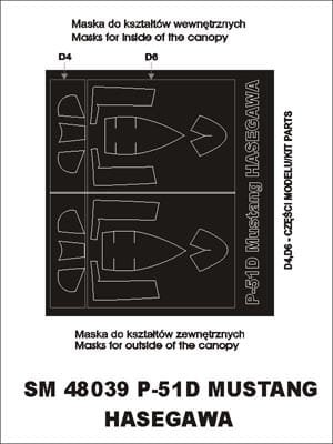 Go to product MONTEX SM48039 - 1:48 P-51 D Mustang
