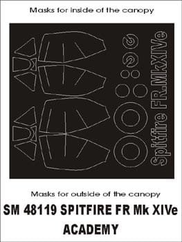 Go to product MONTEX SM48119 - 1:48 Spitfire FR XIV e