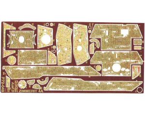 PART P72049 - 1:72 Panther Ausf.D Zimmerit 4A