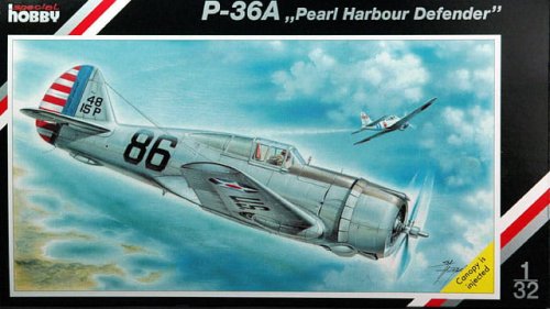Go to product SPECIAL HOBBY 32003 - 1:32 Curtiss P-36A Hawk Pearl Harbour Defender