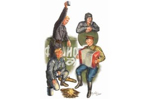 TRUMPETER 00413 - 1:35 WW II Soviets tank soldier