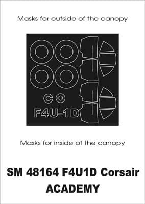 Go to product MONTEX SM48164 - 1:48 F4U1D Corsair
