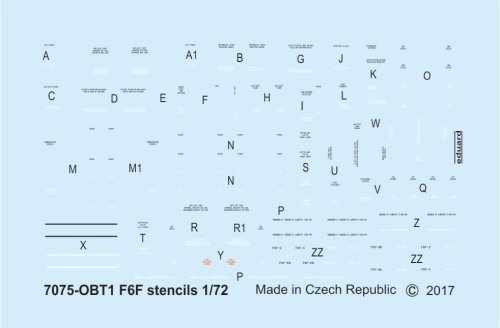 Go to product EDUARD D72014 - 1:72 F6F stencils