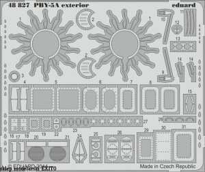 EDUARD 48827 - 1:48 PBY-5A exterior