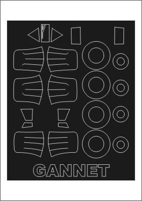 Go to product MONTEX SM72141 - 1:72 Fairey Gannet