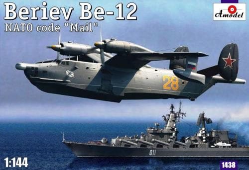 Go to product AMODEL 1438 - 1:144 Beriev Be-12 NATO code Mail