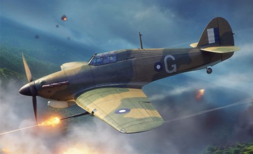 Go to product FLY 32015 - 1:32 Hawker Hurricane Mk.IId