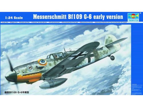 Go to product TRUMPETER 02407 - 1:24 Messerschmitt Bf-109 G-6 Early