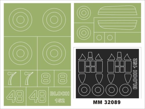 Go to product MONTEX MM32089 - 1:32 Bloch MB.152