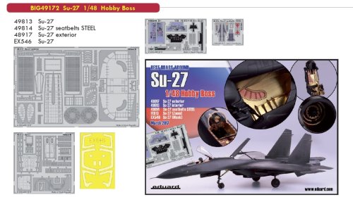Go to product EDUARD BIG49172 - 1:48 Su-27
