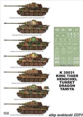 Go to product MONTEX K35031 - 1:35 Pz.Kpfw.VI Ausf.B Kingtiger