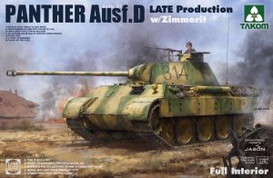 TAKOM 2104 - 1:35 Panther Ausf. D Late Production w/ Zimmerit & full interior