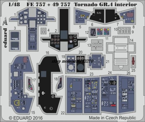 Go to product EDUARD FE757 - 1:48 Tornado GR.4 interior