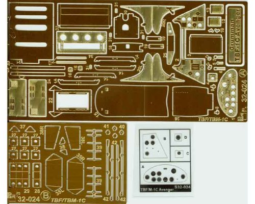 Go to product PART S32024 - 1:32 TBF/M-1C Avenger