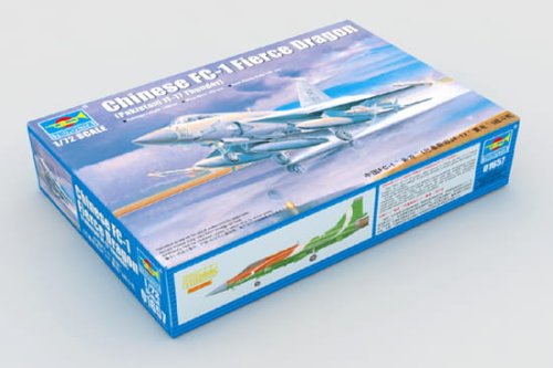 Go to product TRUMPETER 01657 - 1:72 Chinese FC-1 Fierce Dragon (Pakistani JF-17 Thunder)