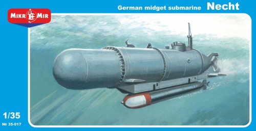 Go to product MIKROMIR 35017 - 1:35 German Midget Submarine Necht
