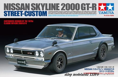 Go to product TAMIYA 24335 - 1:24 Nissan Skyline 2000GT-R Street-Custom