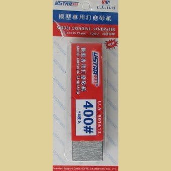 Go to product U-STAR UA91613 - 50 pcs set of mini sandpaper sheets. Grit: #400