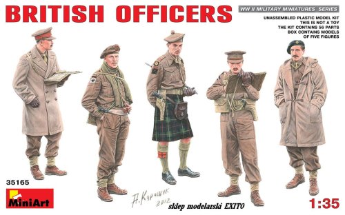 Go to product MINIART 35165 - 1:35 British Officers