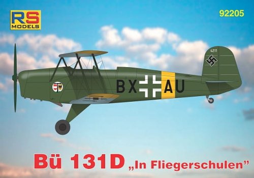 Go to product RS MODELS 92205 - 1:72 Bucker Bu-131 D In Fliegerschulen