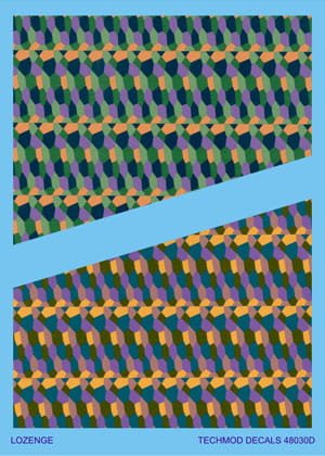 Go to product TECHMOD 48030 - 1:48 German WWI Lozenge 2 sheets top+bottom