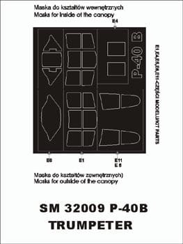 Go to product MONTEX SM32009 - 1:32 Curtiss P-40 B
