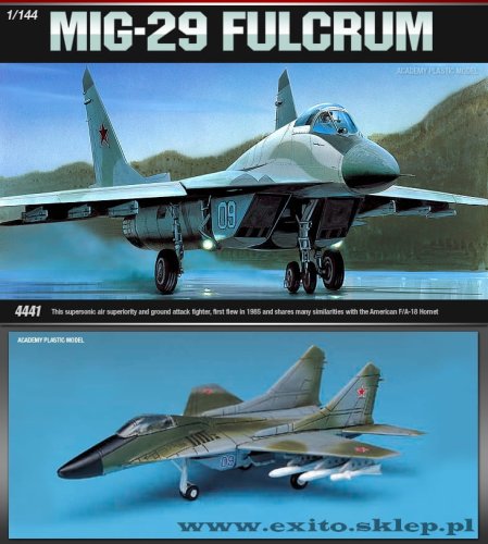 Go to product ACADEMY 12615 - 1:144 MiG-29 Fulcrum