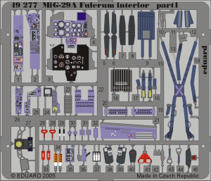 EDUARD 49277 - 1:48 MiG-29A Fulcrum interior