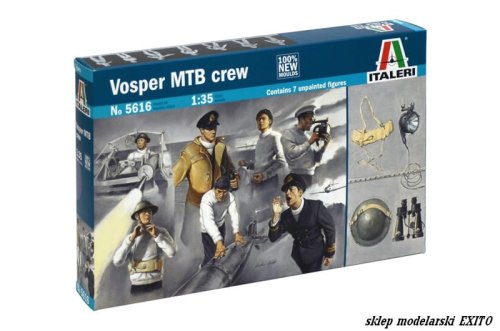 Go to product ITALERI 5616 - 1:35 Vosper MTB Crew