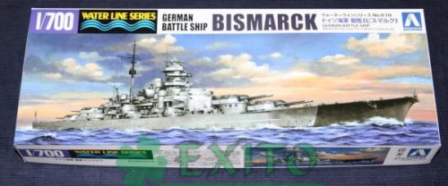 Go to product AOSHIMA 42595 - 1:700 Bismarck