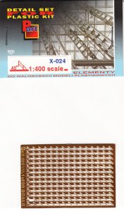 PART X024 - 1:400 Aslant railing at 45'