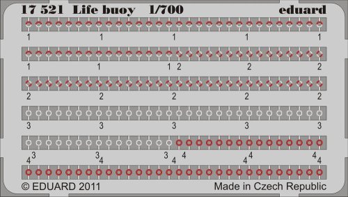 Go to product EDUARD 17521 - 1:700 Life buoy