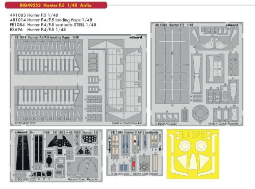 Go to product EDUARD BIG49253 - 1:48 Hunter F.5