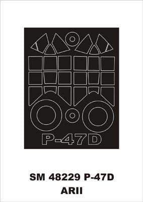 Go to product MONTEX SM48229 - 1:48 P-47D Razorback