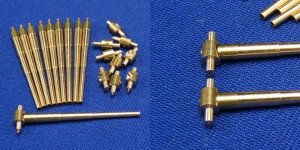 RB MODEL 350L01 - 1:350 Barrels 305 mm L/50 (10 pcs) for Konig , Groser Kurfurst , Markgraf , Kronprinz Wilhlem