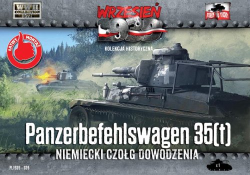 Go to product FIRST TO FIGHT 039 -  Wrzesień 1939 - 1:72 Panzerbefehlswagen 35(t)