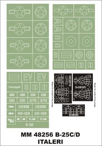 Go to product MONTEX MM48256 - 1:48 B-25 C/D Mitchell