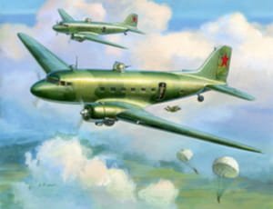 Go to product ZVEZDA 6140 - 1:200 Soviet Transport Plane Li-2 1942-1945
