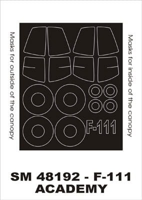 Go to product MONTEX SM48192 - 1:48 F-111