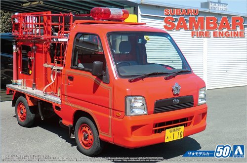 Go to product AOSHIMA 05142 - 1:24 Subaru TT2 Sambar The Fire Engine 08